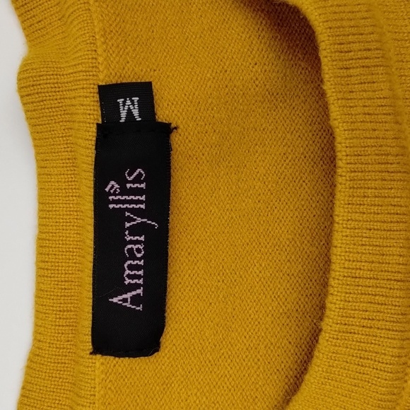 Amaryllis tie waist wrap tie sweater medium long sleeve wrap sweater oversized - Picture 7 of 11